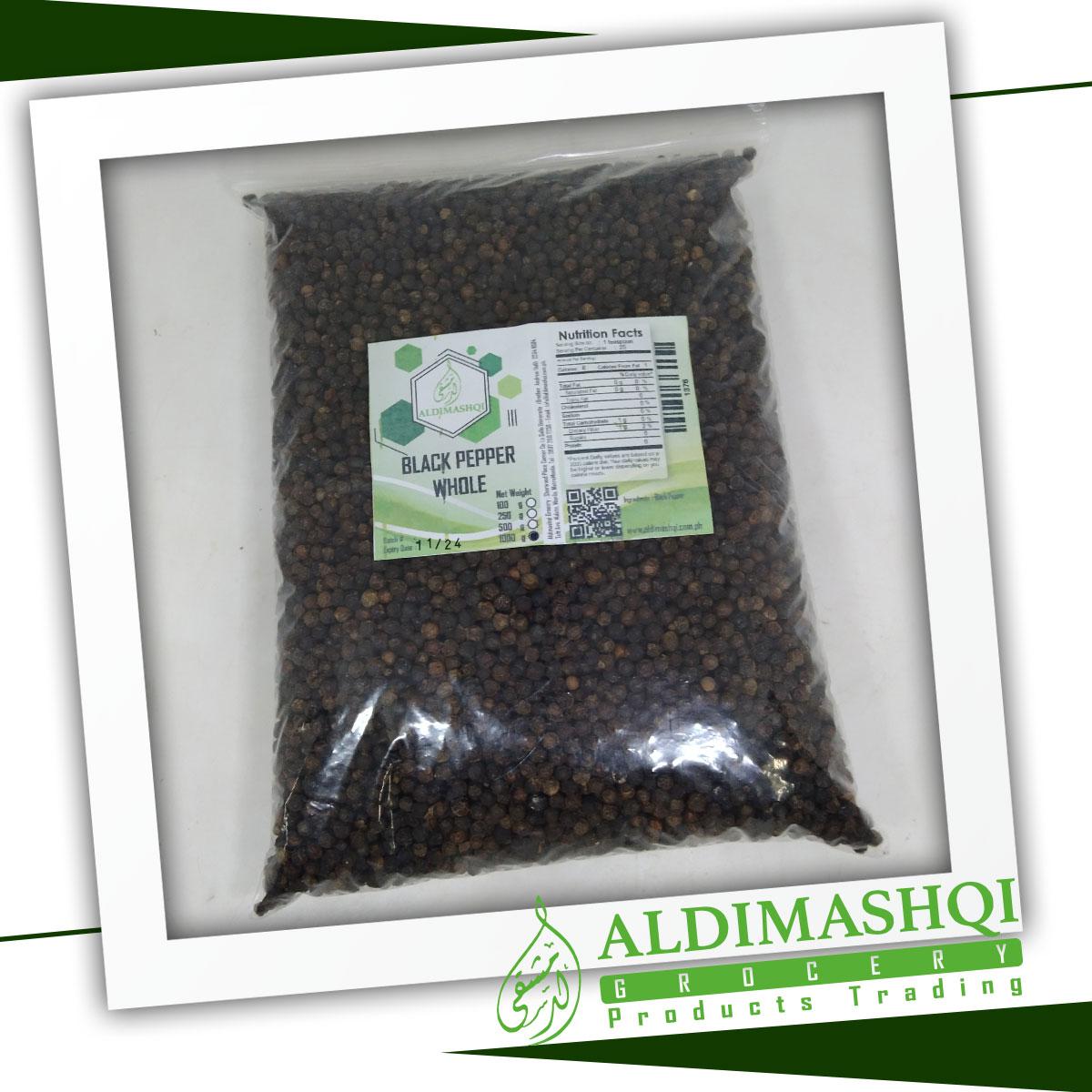Black Pepper Whole 1kg